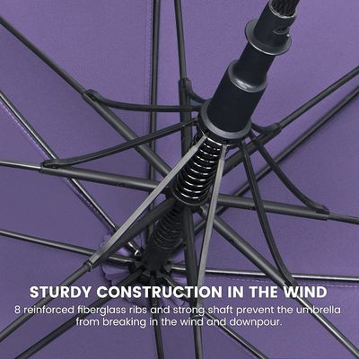 Patrón de impresión personalizado 8K Paraguas de golf con diseño resistente al viento y al agua más grande