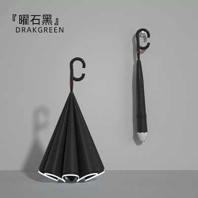 Un paraguas reforzado a prueba de viento para dos hombres y mujeres de 105 cm de diámetro abierto