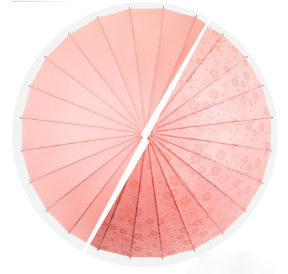 Paraguas de fibra de vidrio con paraguas de lluvia con diseño creativo de cambio de color