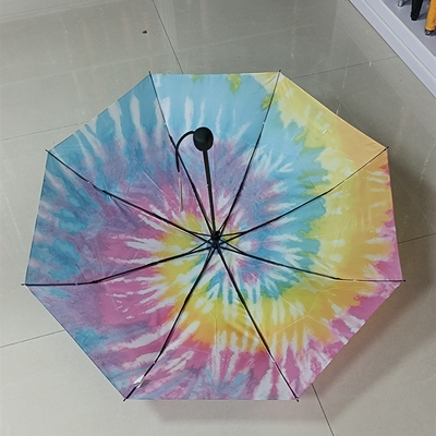 Manual de pintura completo 3 plegable personalizado personalizado todo en 1 Paraguas estilo minimalismo