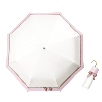 Control curvo personalizado sombrilla protección UV compacta y portátil