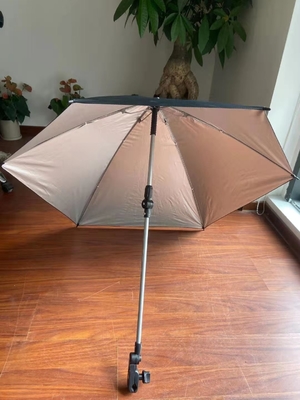 Control manual para silla de ruedas con sombrilla UV y personalización ágil de la cadena de suministro