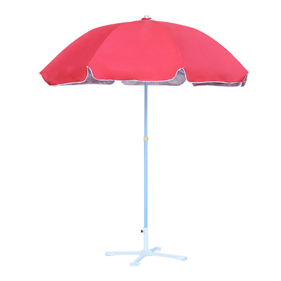 Impresión de sublimación personalizada Anti-UV para exteriores 36/48/52/60 pulgadas 8 costillas Paraguas de playa