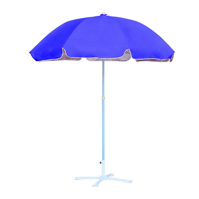 Impresión de sublimación personalizada Anti-UV para exteriores 36/48/52/60 pulgadas 8 costillas Paraguas de playa
