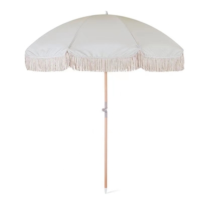 Paraguas para patio al aire libre con sombrilla de sol Tassel y estilo coreano 29/32