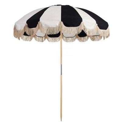 Paraguas para patio al aire libre con sombrilla de sol Tassel y estilo coreano 29/32