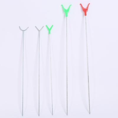 Soportes de pesca de fundición con palo de mar tipo Y con bastón único y soporte triangular simple