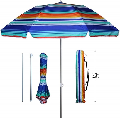 Impresión de logotipo personalizado Factor de sombrillas de moda sombrilla de patio con mellizas y sombrilla