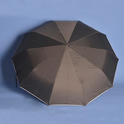 27 pulgadas 10 k doble sombrilla plegable protector solar de vinilo manual de sombra 3 sombrilla plegable