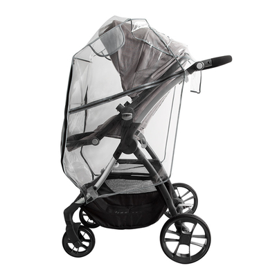 EVA Personalizar Protector contra el tiempo Transparente PVC Baby Stroller Rain Cover