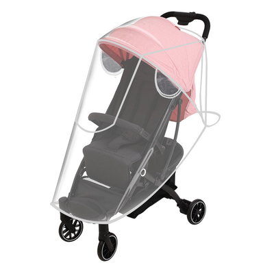 EVA Personalizar Protector contra el tiempo Transparente PVC Baby Stroller Rain Cover