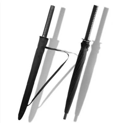Popular Paraguas Todo en 1 Función con logotipo personalizado Katana Espada Paraguas