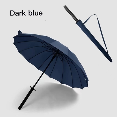 Popular Paraguas Todo en 1 Función con logotipo personalizado Katana Espada Paraguas