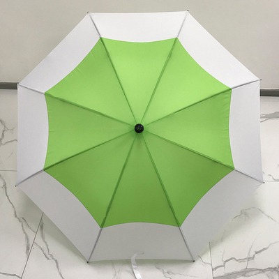 27 pulgadas de gran logotipo a prueba de viento Impresiones de lujo de marca personalizado gran paraguas de golf para adultos