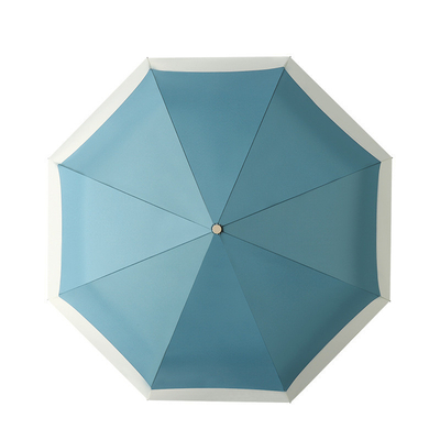 Color personalizado Automático 3 sombrilla plegable con mecanismo de apertura y cierre automático