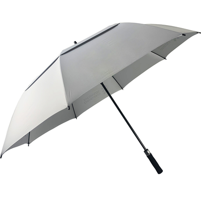 Extra gran paraguas de golf de 30 pulgadas con diseño a prueba de viento y tela Pongee 210T