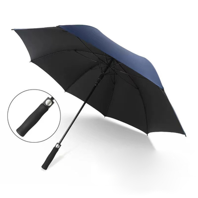 Costillas de fibra de vidrio extra grandes Paraguas automático para golf Protector solar e impermeable esencial