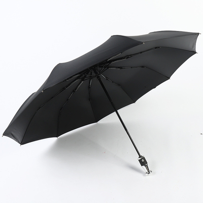 Especial mango 3 plegable derecho Impreso sombrilla para el sol y la lluvia 120cm de diámetro abierto