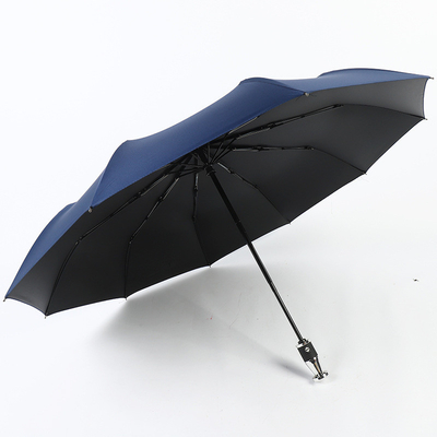 Especial mango 3 plegable derecho Impreso sombrilla para el sol y la lluvia 120cm de diámetro abierto