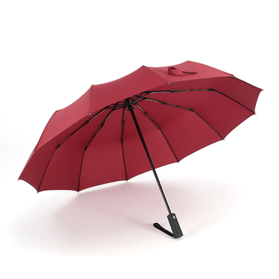 Oportunidad de viaje 3 Paraguas plegable con logotipo personalizado Anti-UV 12k 23 pulgadas