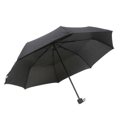 8k Anti-UV impermeable Tres sombrillas plegables con control manual Material de panel de manguera de plástico