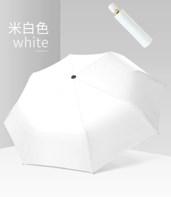 Colorido diseño Pongee totalmente automático abrir y cerrar paraguas perfecto para su mercado
