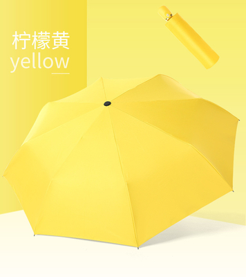 Colorido diseño Pongee totalmente automático abrir y cerrar paraguas perfecto para su mercado
